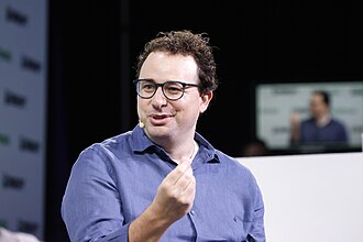 Dario Amodei, de Anthropic, en TechCrunch Disrupt 2023; archivo.