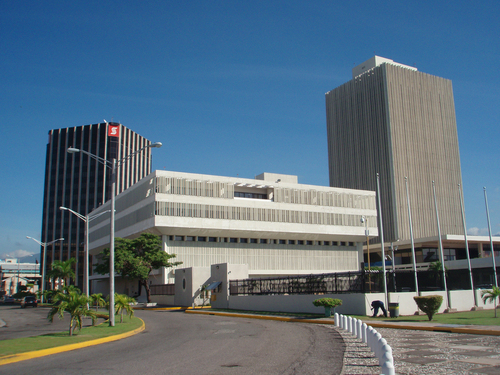 Frente marítimo del centro de Kingston. Archivo de 2008.